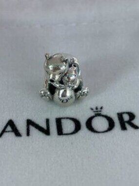Pandora Hugging Polar Bears Charm